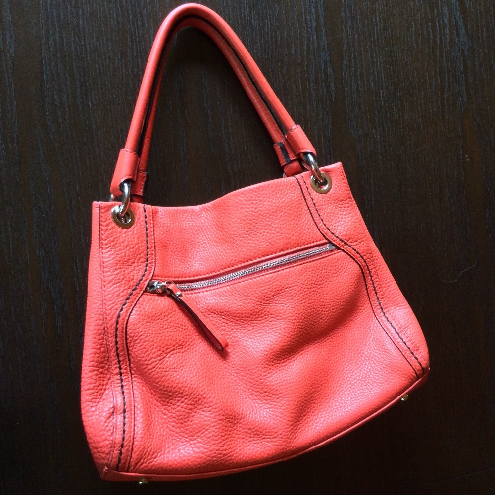 Danier Leather Purse (orange)